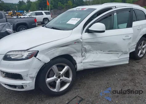 2014 Audi Q7 3.0T S Line Prestige from USA, damaged, VIN WA1DGAFE5ED013911